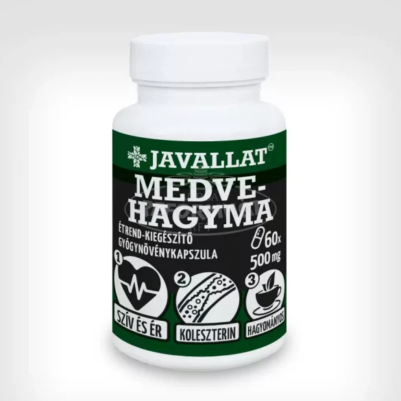 Javallat medvehagymalevél kapszula 60x