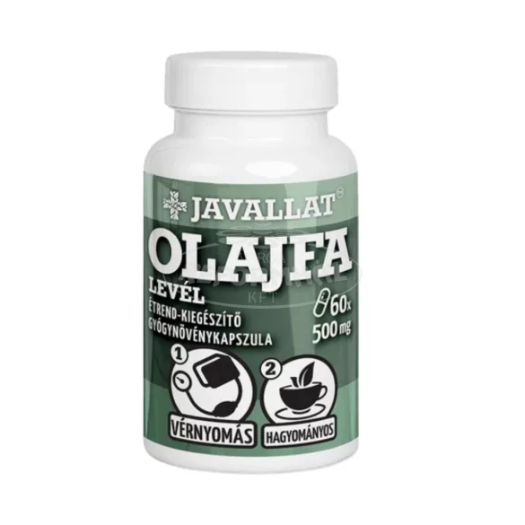 Javallat olajfa kapszula 60x