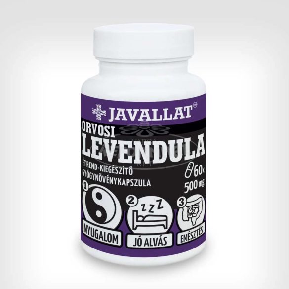 Javallat orvosi levendulavirág kapszula 60x
