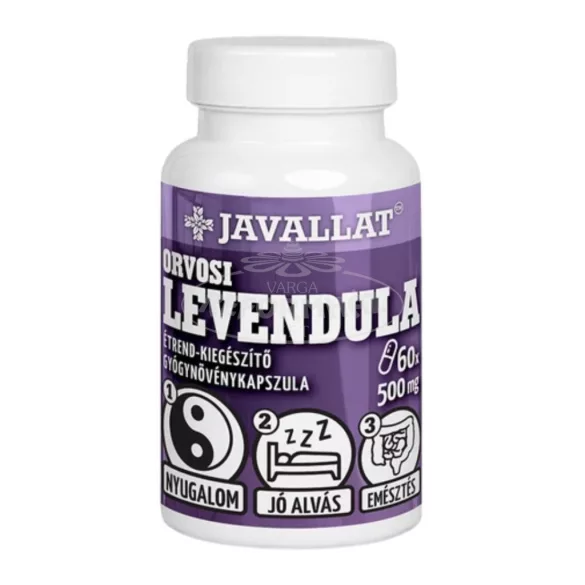 Javallat orvosi levendulavirág kapszula 60x