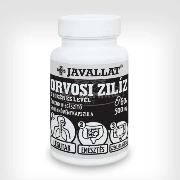 Javallat orvosi zilíz gyökér és levél kapszula 60x