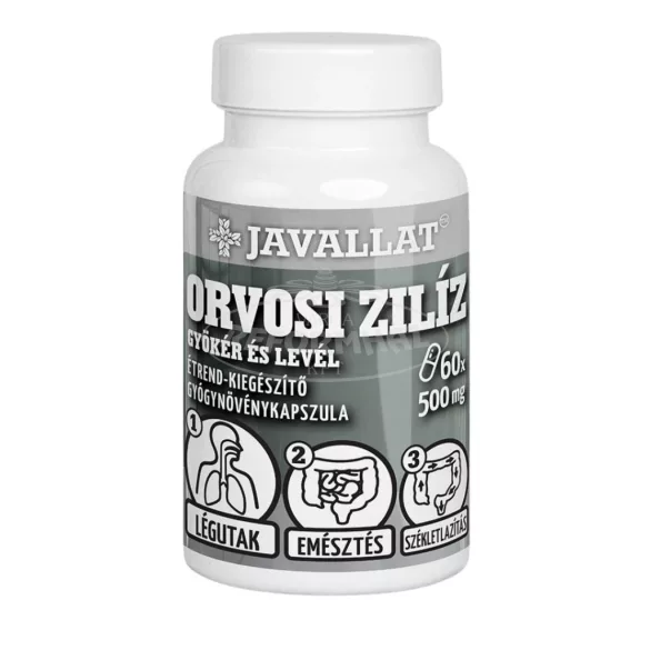 Javallat orvosi zilíz gyökér és levél kapszula 60x