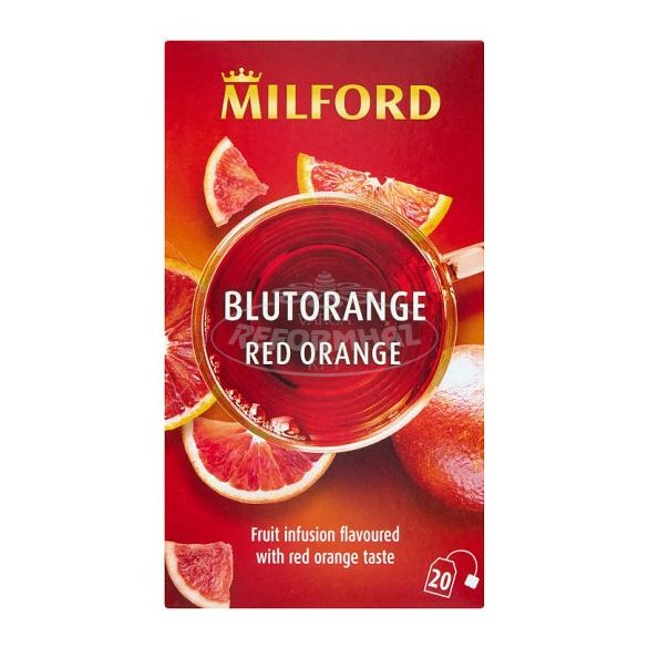 Milford vérnarancs ízű gyümölcstea 20x2,5g 20x