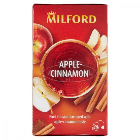 Milford alma-fahéj ízű gyümölcstea 20x2,5g 20x