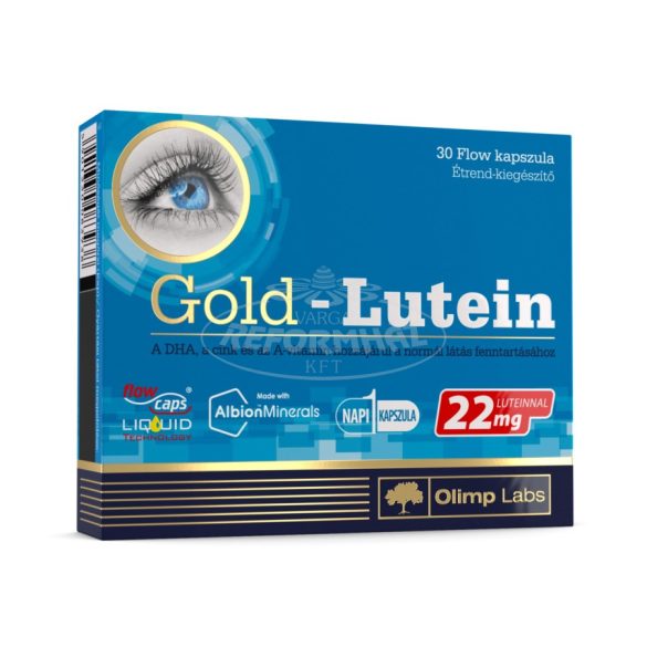 Olimp Labs Gold-Lutein 22mg kapszula A DHA Cink 30x