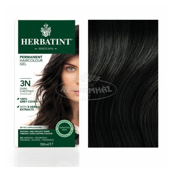 Herbatint 3N sötét gesztenye hajfesték 150ml