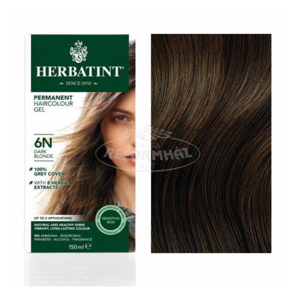 Herbatint 6N sötét szőke hajfesték 150ml