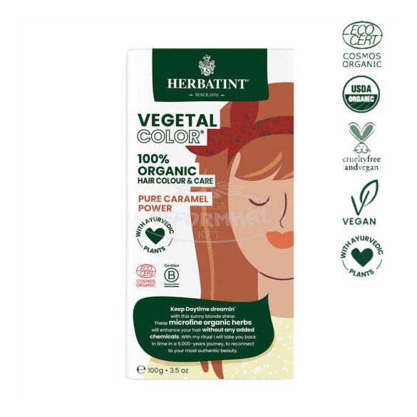 Herbatint Vegetal Color Pure Caramel 2x50g 100g