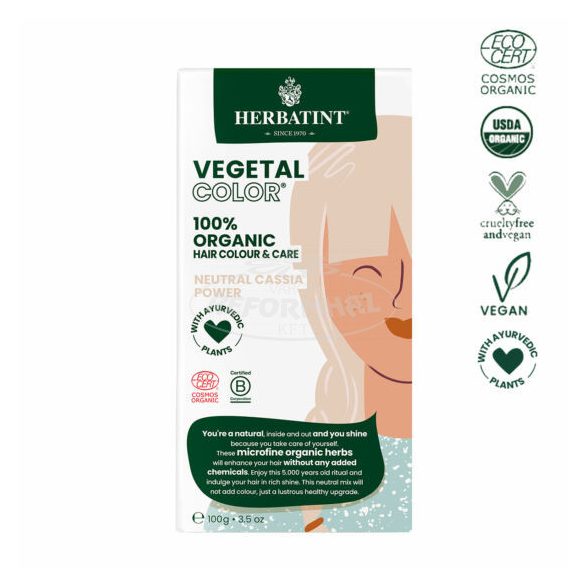 Herbatint Vegetal Color Neutral Cassia 2x50g 100g
