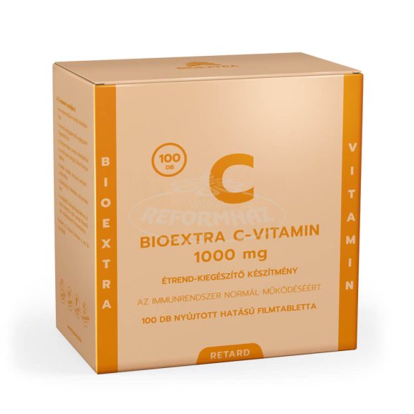 Bioextra C-vitamin 1000mg étrend-kiegészítő kapszula 100x