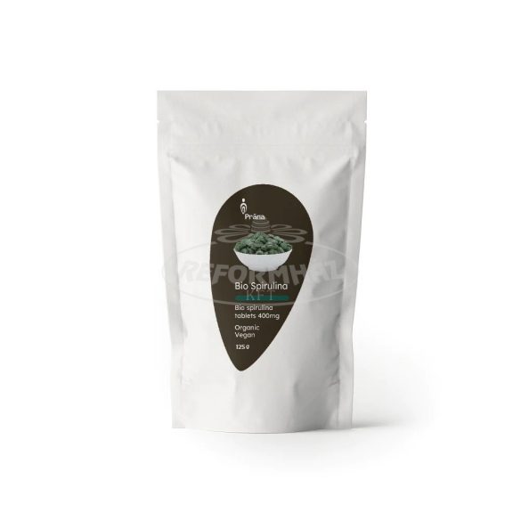 Prana bio spirulina tabletta 400mg 125g