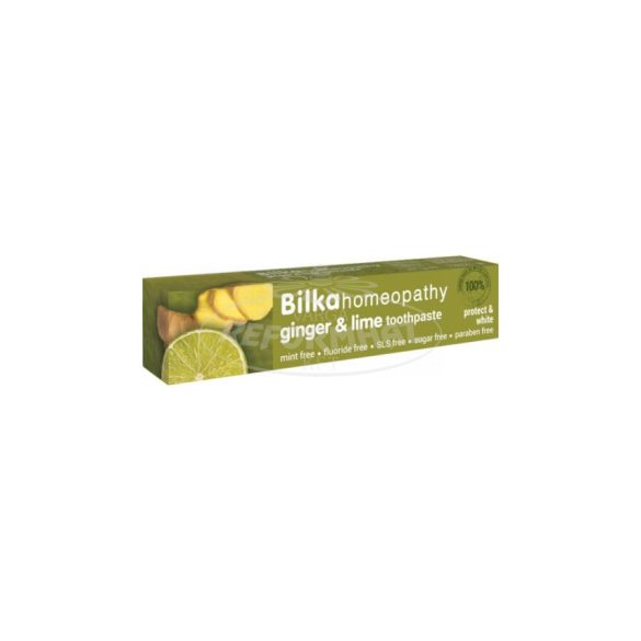 Bilka homeopátiás fogkrém gyömbér-lime 75ml