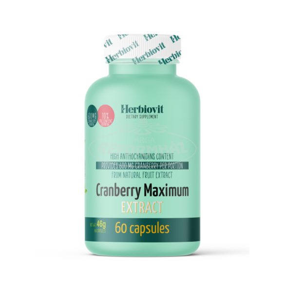 Herbiovit Cranberry Maximum extract kapszula 60x