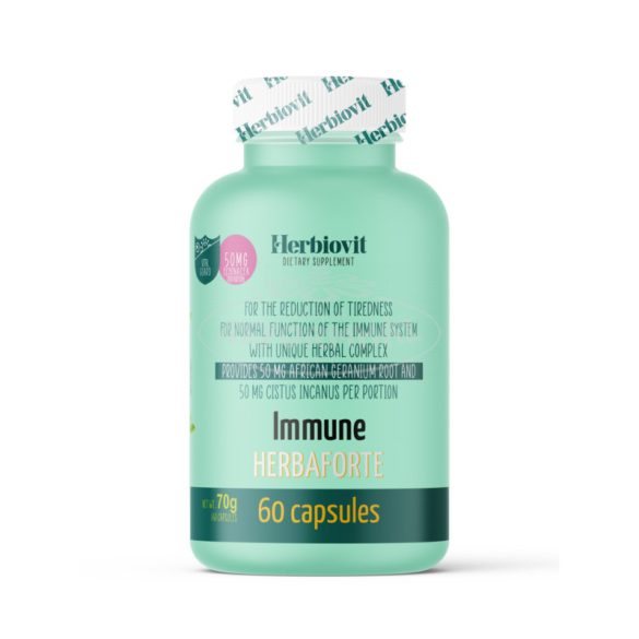 Herbiovit Immune Herbaforte kapszula 60x