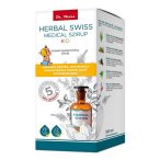  Herbal Swiss Kid lándzsás útifű és kakukkfű szirup 1 éves kortól 300ml