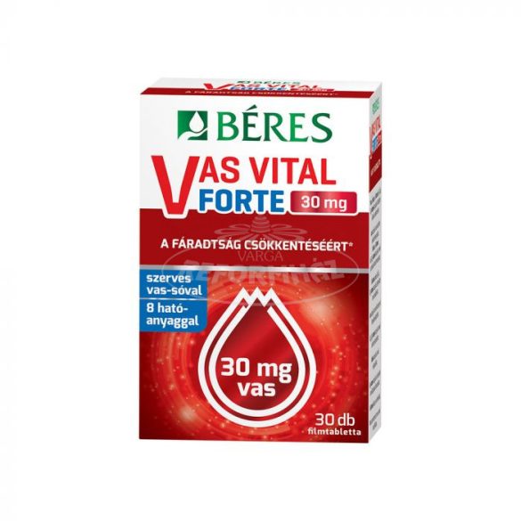 Béres Vas Vital Forte 30mg filmtabletta 30x