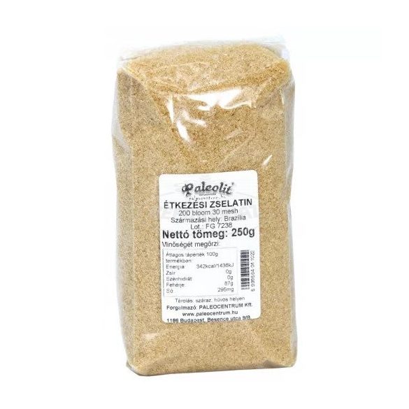 Paleolit sertés étkezési zselatin 250g