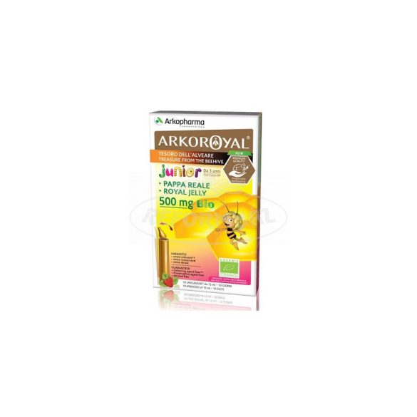 Arkoroyal bio méhpempő ampulla JUNIOR 500mg 10x15ml 10x