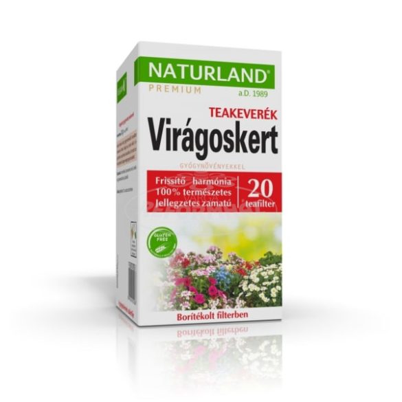 Naturland Virágoskert gyógynövény teakeverék 20x