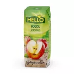 Hello Almalé 100% szívószálas 250ml