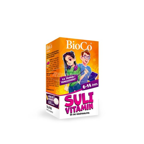BioCo Suli vitamin 6-14 éveseknek rágótabletta 90x
