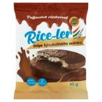 Rice-ler puffasztott rizskorong belga tejcsokoládés 45g