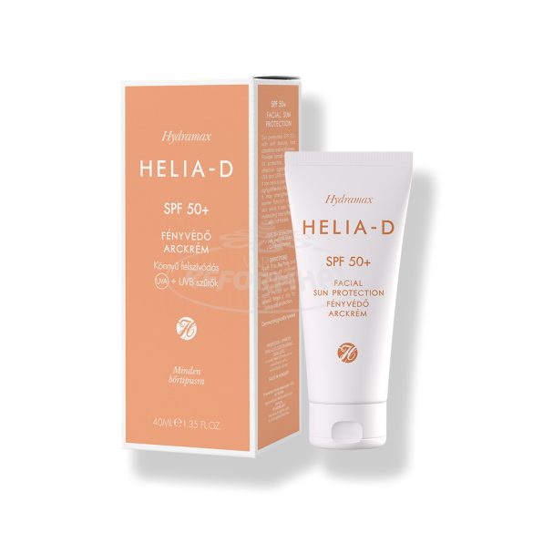 Helia-D Hydramax SPF 50+ Fényvédő arckrém 40ml