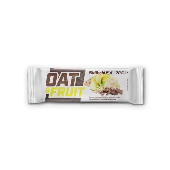 Biotech Usa oat and fruit csokoládés-banános zabszelet 70g