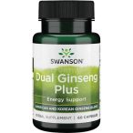 Swanson dual ginseng plus kapszula 60x