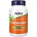 Now Cordyceps 750mg vegán kapszula 90x