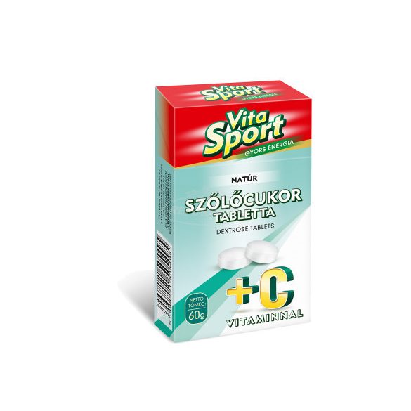 Vitasport szőlőcukor natur dobozos 60g