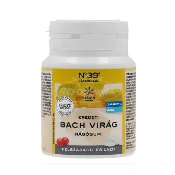 Bach Virágterápiás rágógumi vészhelyzet 60g