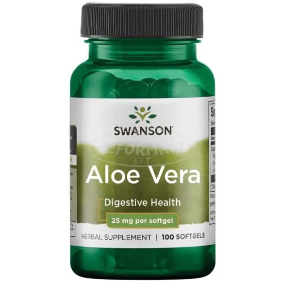 Swanson Aloe vera kapszula 25mg 100x