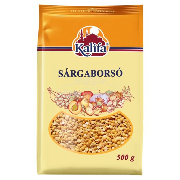 Kalifa sárgaborsó felezett 500g