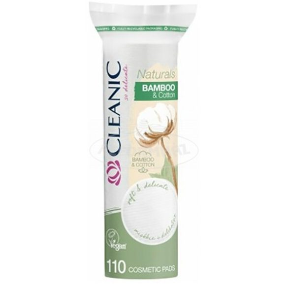 Cleanic Naturals bamboo&cotton 100% pamut vattakorong 110db