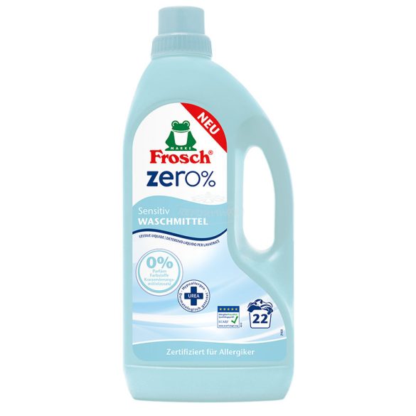 Frosch zero% folyékony mosószer urea 1500ml