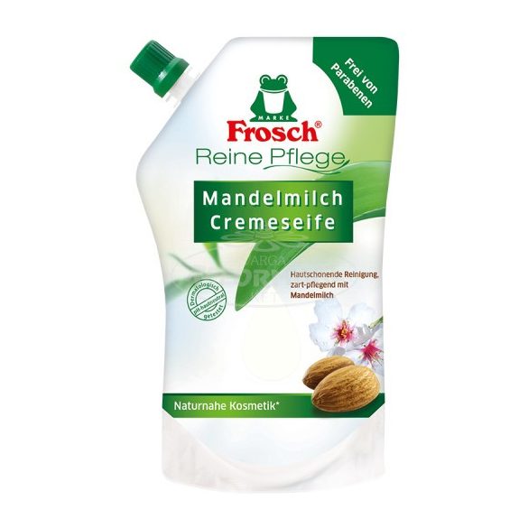 Frosch folyékony szappan utántöltő mandulatejes 500ml