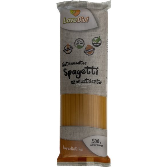 Love Diet gluténmentes tészta Spagetti 500g