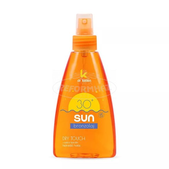 Dr.Kelen Sun Bronz dry touch pumpás bronzolaj F30 150ml
