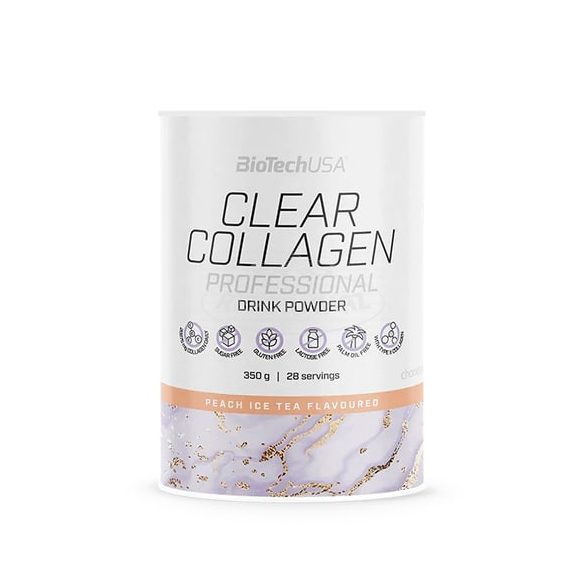 Biotech Usa clear collagen barackos ice-tea italpor 350g