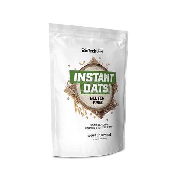 Biotech Usa instant oats gluténm. ízesítetlen 1000g
