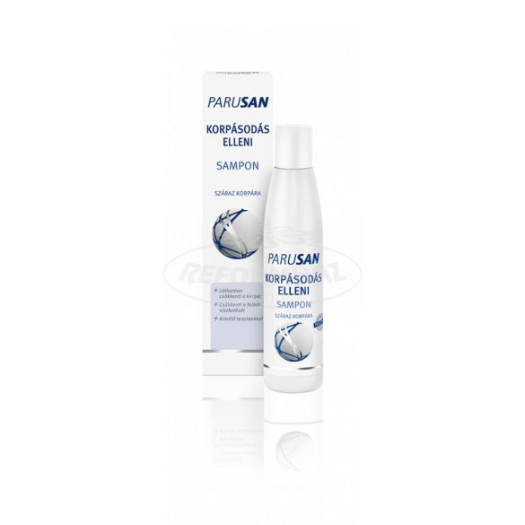 Parusan sampon korpásodás ellen, száraz korpára 200ml