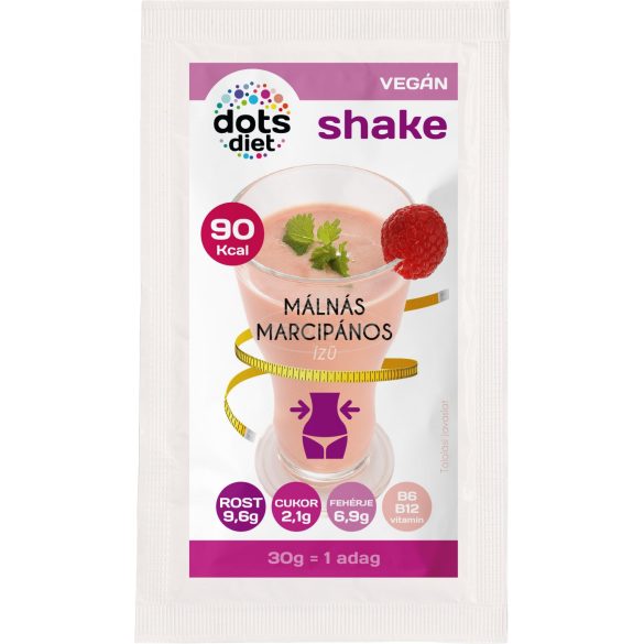 DotsDiet málnás-marcipános shake 30g