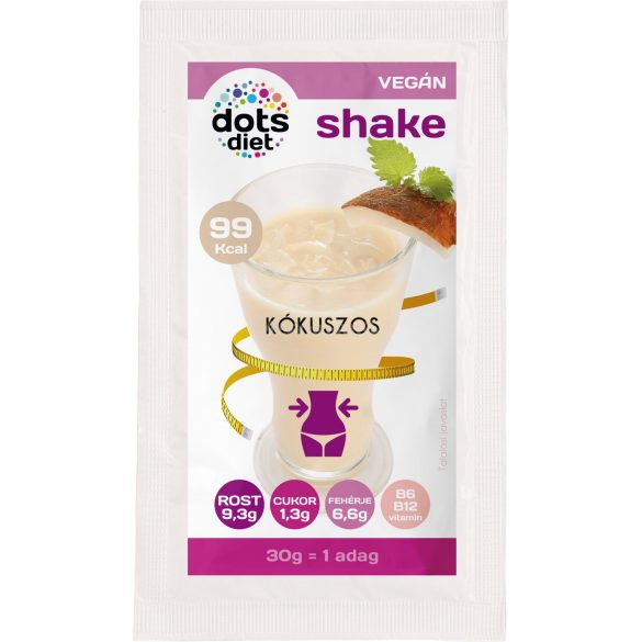 DotsDiet kókusz shake 30g