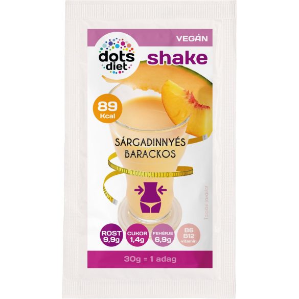 DotsDiet sárgadinnye-barack shake 30g