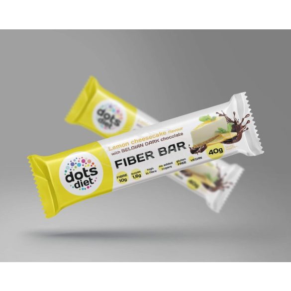 DotsDiet Fiber Bar belga étcsokis citromos sajttorta 40g