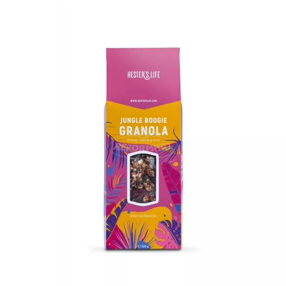 Hesters Life Jungle Boogie áfonya-málna granola 300g