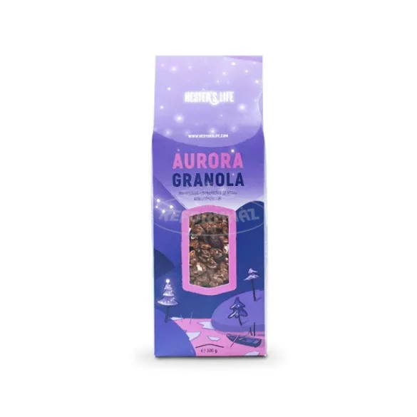Hesters Life Aurora Narancsos-csokoládés granola 300g