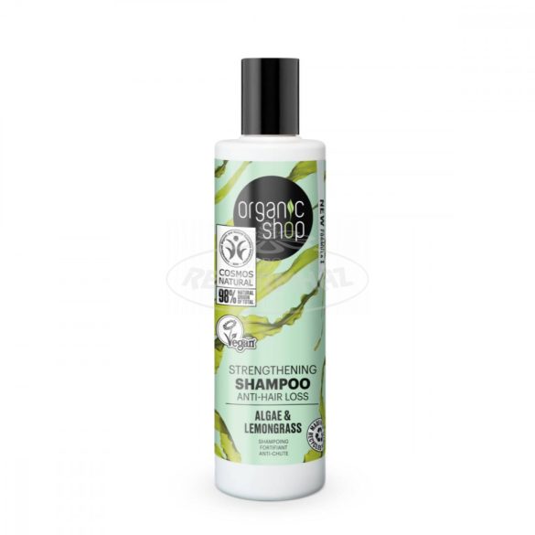 Organic Shop sampon hajhullás elleni alga+citromfű 280ml