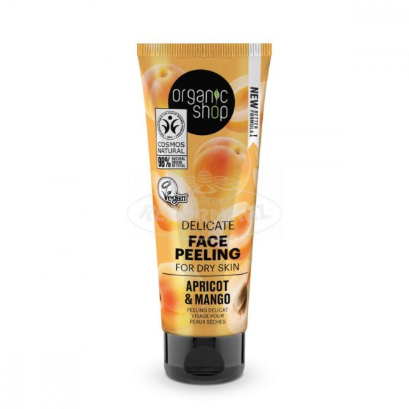 Organic Shop arcpeeling delicate sárgabarack+mangó 75ml